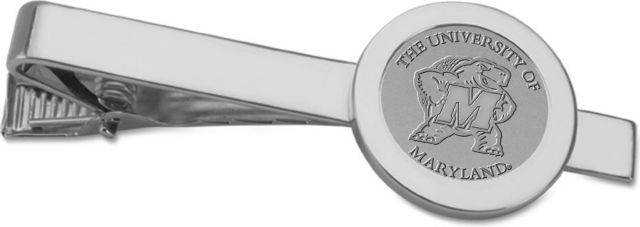 Maryland Terrapins Silver Tie Bar