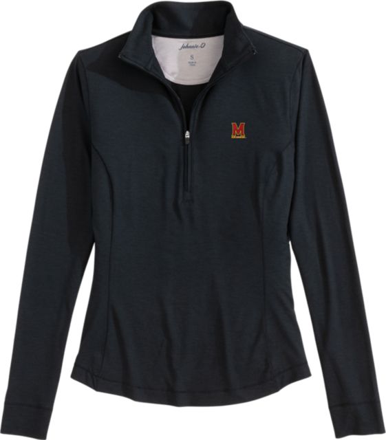 W SUSIE QTR ZIP WD/BLACK/XS/.