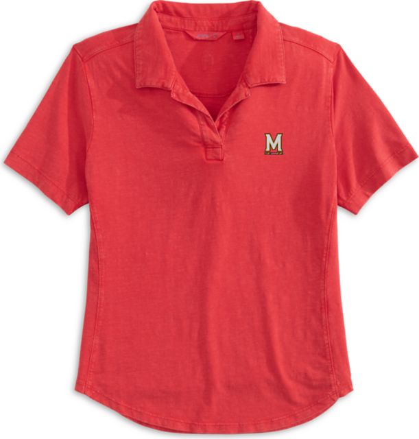 W COASTAL WASH SS/RED/XS/.