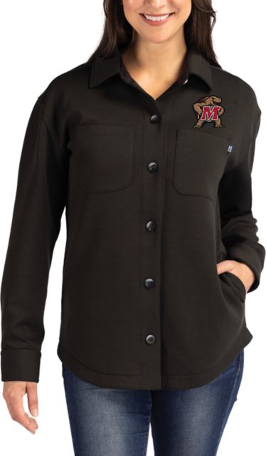 Maryland Terrapins Roam Eco Knit Women's Shirt Jacket 