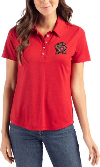 Maryland Terrapins Cutter & Buck Women's Coastline Epic Comfort Polo