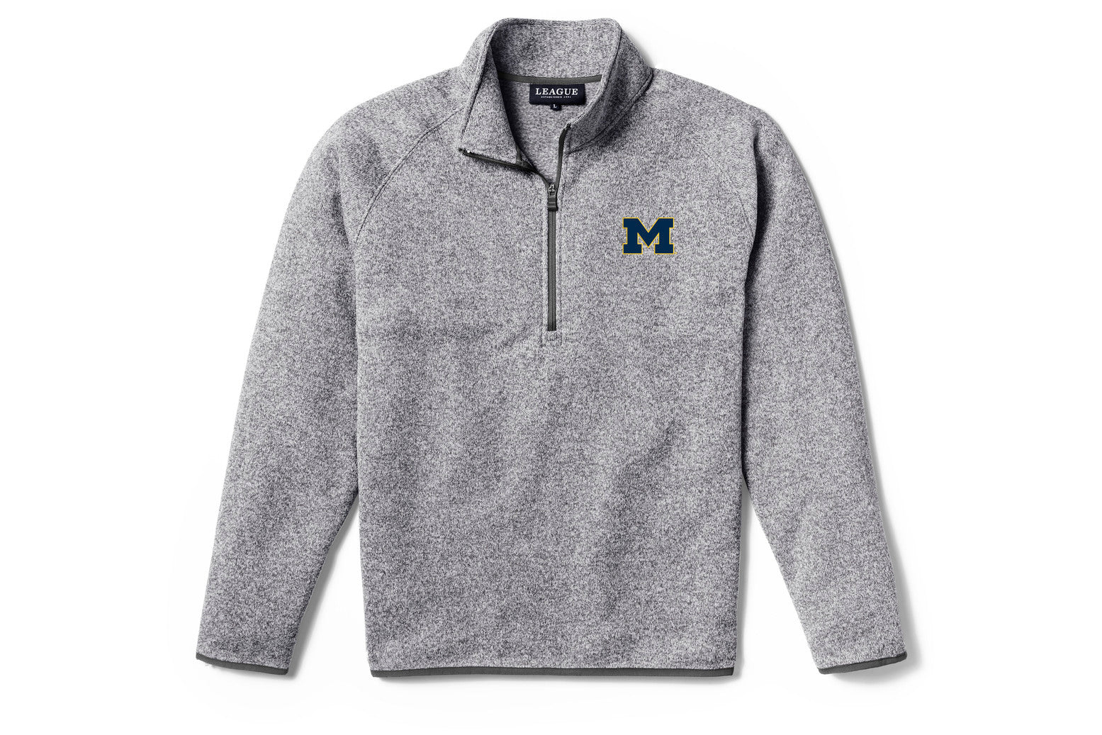 Michigan Wolverines League Saranac Quarter Zip