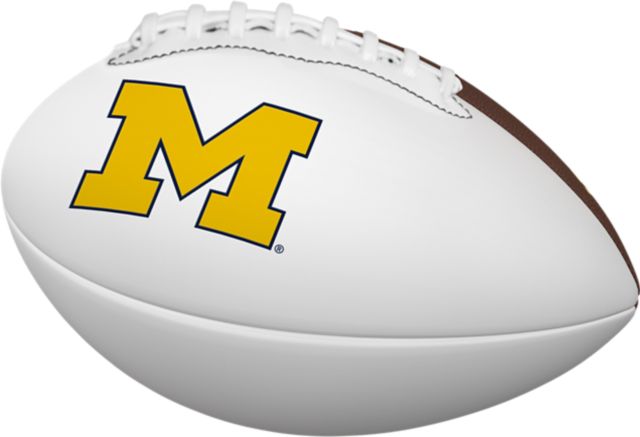 Michigan Wolverines Mini Size Composite Football