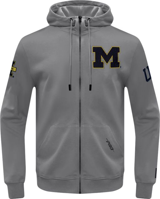 Michigan Wolverines Full-Zip Hooded Sweatshirt