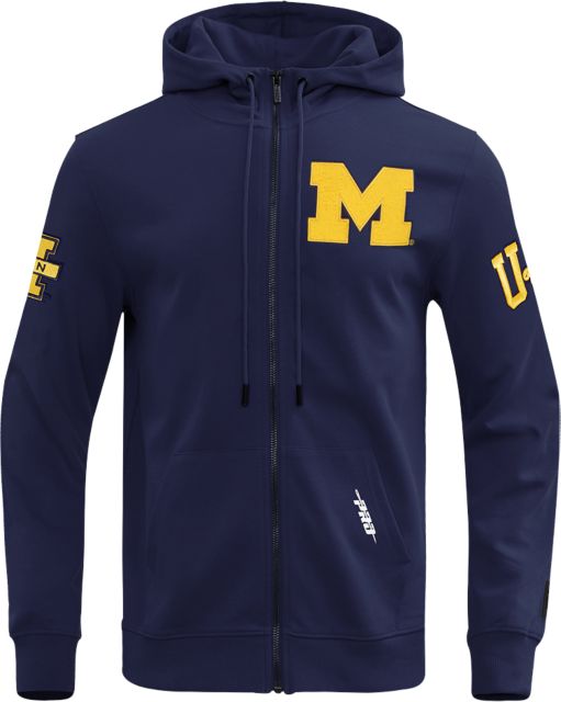Michigan Wolverines Full-Zip Hooded Sweatshirt