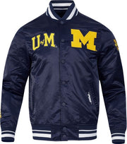 Michigan Wolverines Satin Jacket