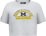 Michigan Wolverines Women's Boxy Short Sleeve T-Shirt