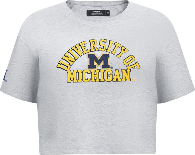 Michigan Wolverines Women's Boxy Short Sleeve T-Shirt
