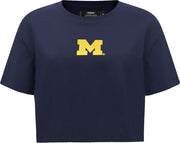 Michigan Wolverines Women's Boxy Short Sleeve T-Shirt