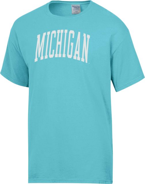 Michigan Wolverines Garment Dyed Short Sleeve T-Shirt - ONLINE ONLY
