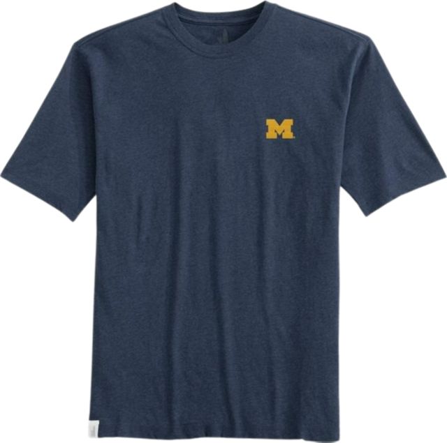 Michigan Wolverines Heathered Short Sleeve T-Shirt