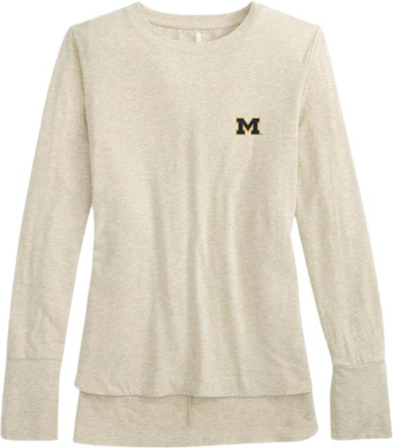 Michigan Wolverines Women's Valerie Long Sleeve T-Shirt