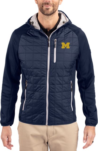 Michigan Wolverines Rainier Primaloft Eco Full-Zip Hybrid Jacket 