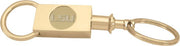 LSU Tigers Csi Two-Section Key Ring-Gold