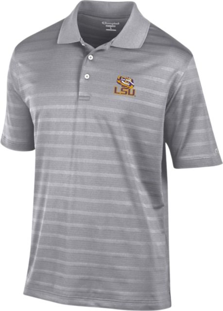 LSU Tigers Textured Polo