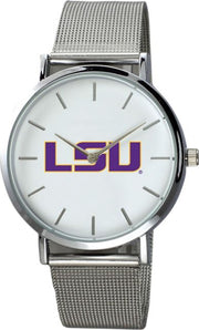 LSU Tigers 40mm Stainless Steel Watch
