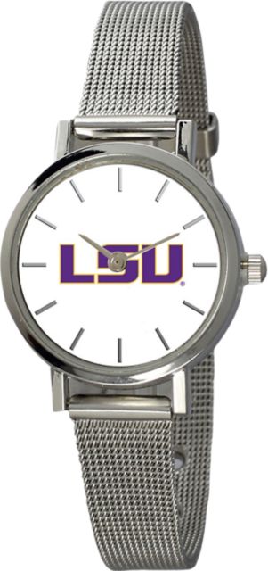 LSU Tigers 28 mm Stainless Steel Ladies Watch