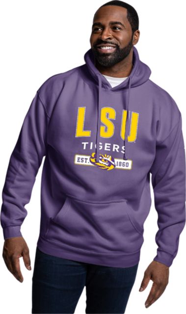 LSU Tigers League Essentials Hooded Sweatshirt