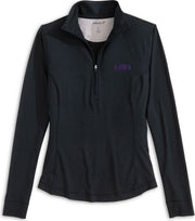 W SUSIE QTR ZIP WD/BLACK/XS/.
