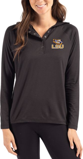 LSU Tigers Coastline Epic Comfort Women's Hooded Shirt 