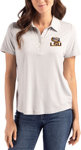 LSU Tigers Cutter & Buck Women's Coastline Epic Comfort Polo