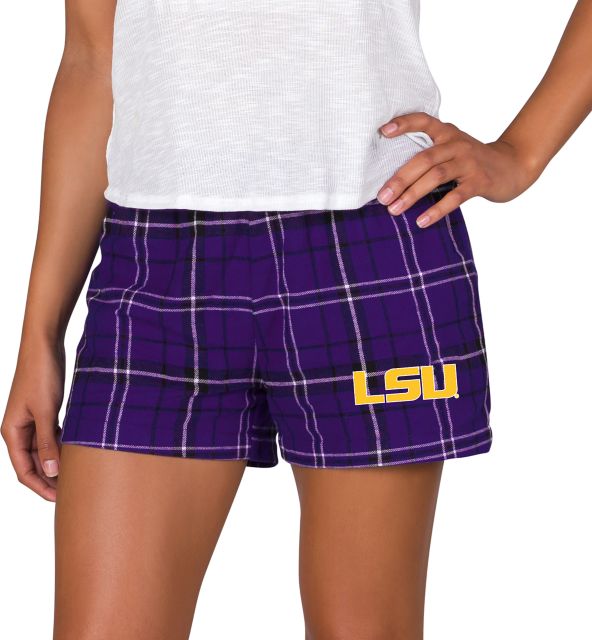 LSU Tigers Women's Ultimate Flannel Shorts