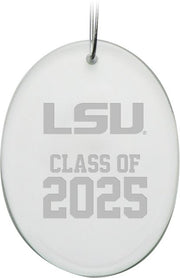 LSU Tigers Class of 2025 Oval Ornament