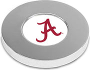 Alabama Crimson Tide CSI Silver Paperweight (Gift Boxed) With Colored Medallion - ONLINE ONLY