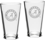 Set of 2 Crystal Mixing Glasses - 16 oz- ONLINE ONLY