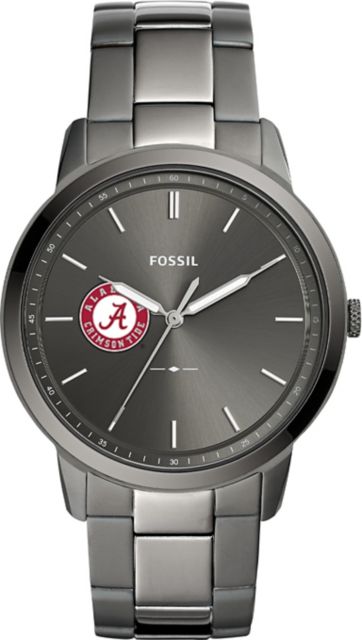 Fossil The Minimalist Three-Hand Smoke Stainless Steel Watch - ONLINE ONLY