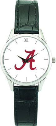 Alabama Crimson Tide CSI Women's Stainless Steel Wristwatch (Gift Boxed) With Color Medallion - ONLINE ONLY