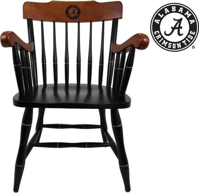 Alabama Crimson Tide Captain's Chair - ONLINE ONLY