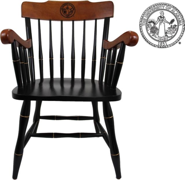 Alabama Crimson Tide Captain's Chair - ONLINE ONLY