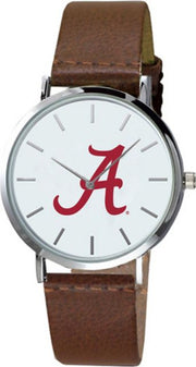 Alabama Crimson Tide 40mm Men's Leather Watch