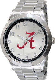 Alabama Crimson Tide 44mm Men's Stainless Steel Watch