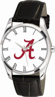 Alabama Crimson Tide 36mm Men's Leather Watch