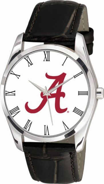 Alabama Crimson Tide 26mm Ladies Leather Watch