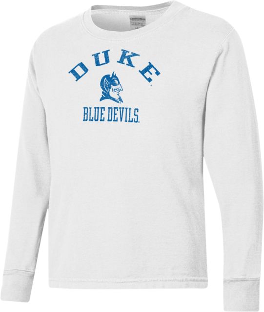 Duke Blue Devils Youth Comfort Wash Long Sleeve T-Shirt
