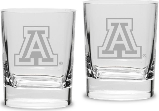 Set of 2 Luigi Bormioli Rounded Square Double Old Fashion Glass - 11.75 oz- ONLINE ONLY