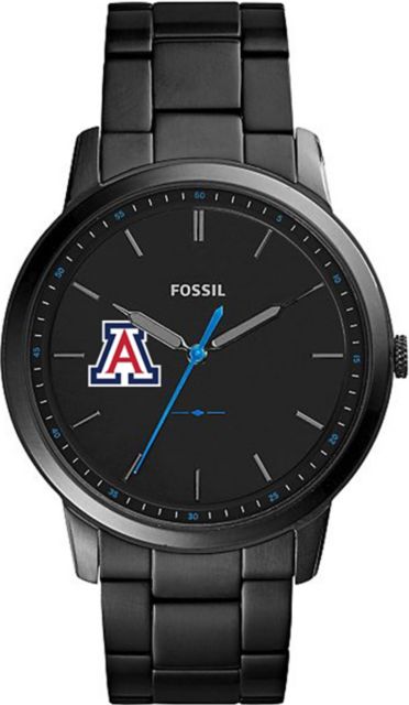 Fossil The Minimalist Slim Three-Hand Black Stainless Steel Watch - ONLINE ONLY