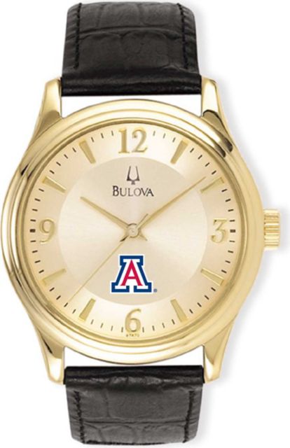 Bulova Men's Gold and Leather Watch - ONLINE ONLY