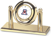 Arizona Wildcats CSI Arcade Desk Clock With Colored Medallion - ONLINE ONLY