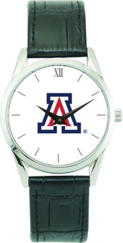 Arizona Wildcats CSI Men's Stainless Steel Wristwatch (Gift Boxed) Color Medallion Withhite Background - ONLINE ONLY