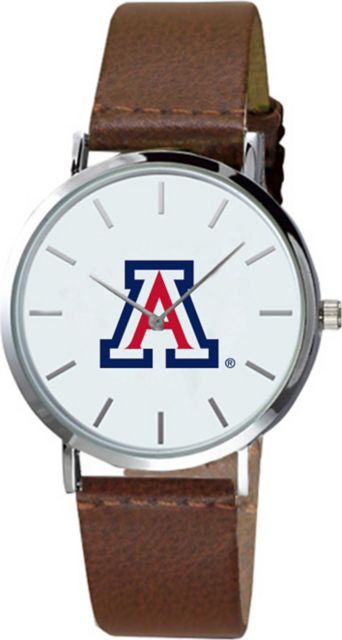 Arizona Wildcats 40mm Men's Leather Watch