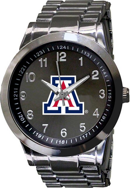 Arizona Wildcats 44mm Men's Metal Watch