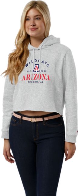 Arizona Wildcats Women's Cropped Hooded Sweatshirt