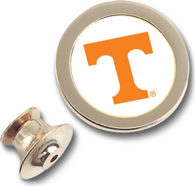 Tennessee Volunteers CSI Gold Lapel Pin With Colored Medallion - ONLINE ONLY