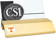 Tennessee Volunteers CSI Gold Card Holder With Colored Medallion - ONLINE ONLY