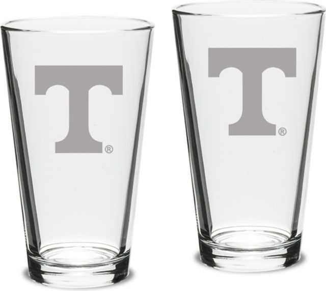 Set of 2 Crystal Mixing Glasses - 16 oz- ONLINE ONLY