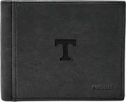 Fossil Leather Ingram RFID Bifold With Flip ID  - ONLINE ONLY